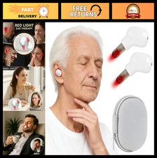 Upgraded 650nm Red Light Therapy Device for Ears  Nose - Portable, Hands-Free W