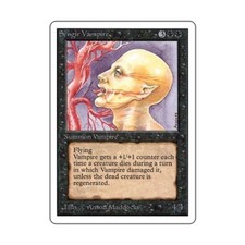 WotC MtG Unlimited Sengir Vampire (U) VG