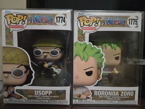Funko Pop! One Piece Usopp & Roronoa Zoro Vinyl Figures #1774 #1775