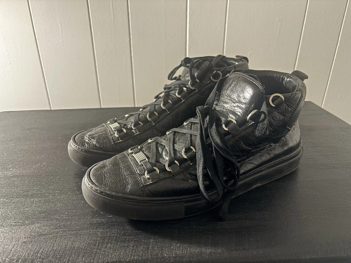 Balenciaga Arena Casual Shoes for Men Black for sale | eBay