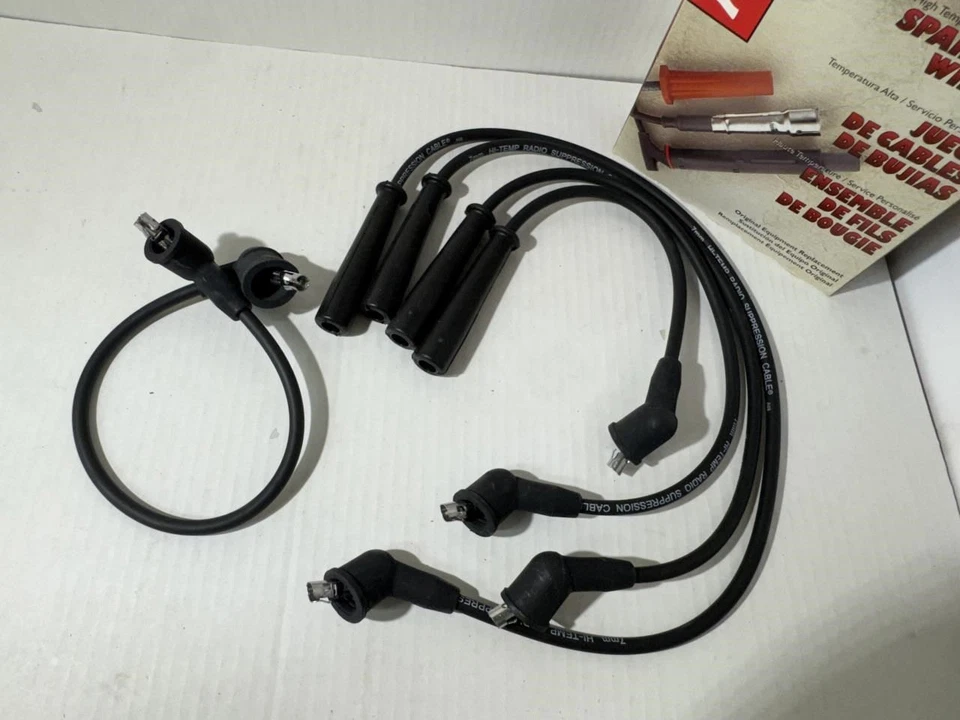 Federal 4693 Spark Plug Wire Set For 1989-1990 Nissan 240SX 2.4L L4 - Image 2 of 3