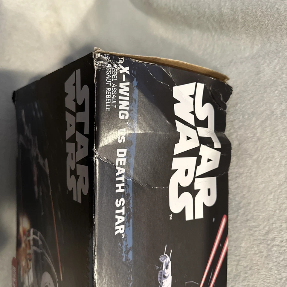Star Wars Air Hogs X-Wing vs Death Star Remote Control Rebel Assault RC NIB Rare - Image 2 of 4