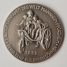 ALLG. SCHNAUFERL CLUB - Medaille - BERTA BENZ GEDÄCHTNISFAHRT 1963 - top Zustand