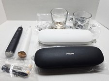 NEW PHILIPS SONICARE DIAMONDCLEAN SMART TOOTHBRUSH SET OF 2 WITH ACCESSORIES