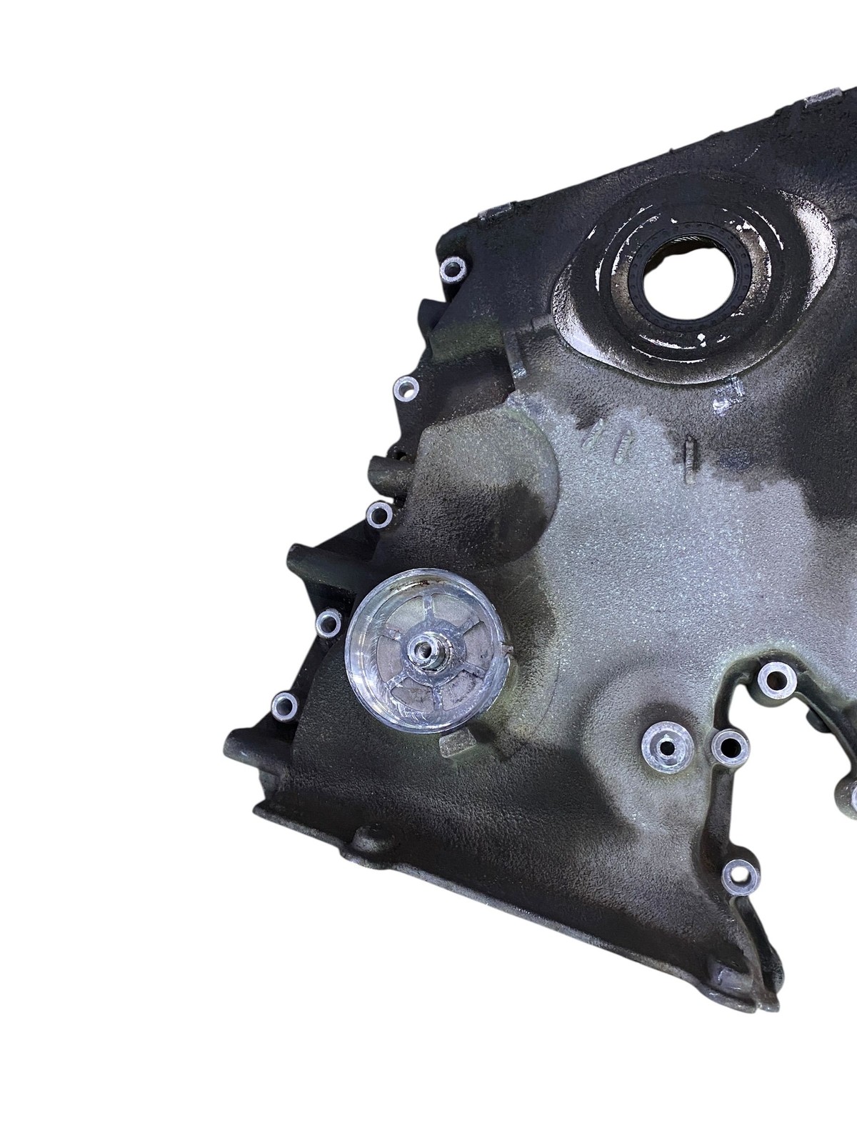 2010-2014 Aston Martin Rapide DDAJ OEM 6.0L RWD FRONT ENGINE TIMING COVER *58K*