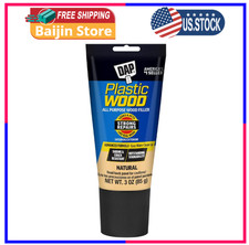 DAP Plastic Wood All Purpose Latex Wood Filler, Natural, 3 Oz 7079800580 