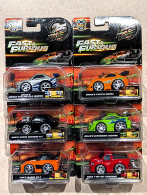 Jada Fast & Furious 25 Years Small Blocks Complete Set of Six | eBay