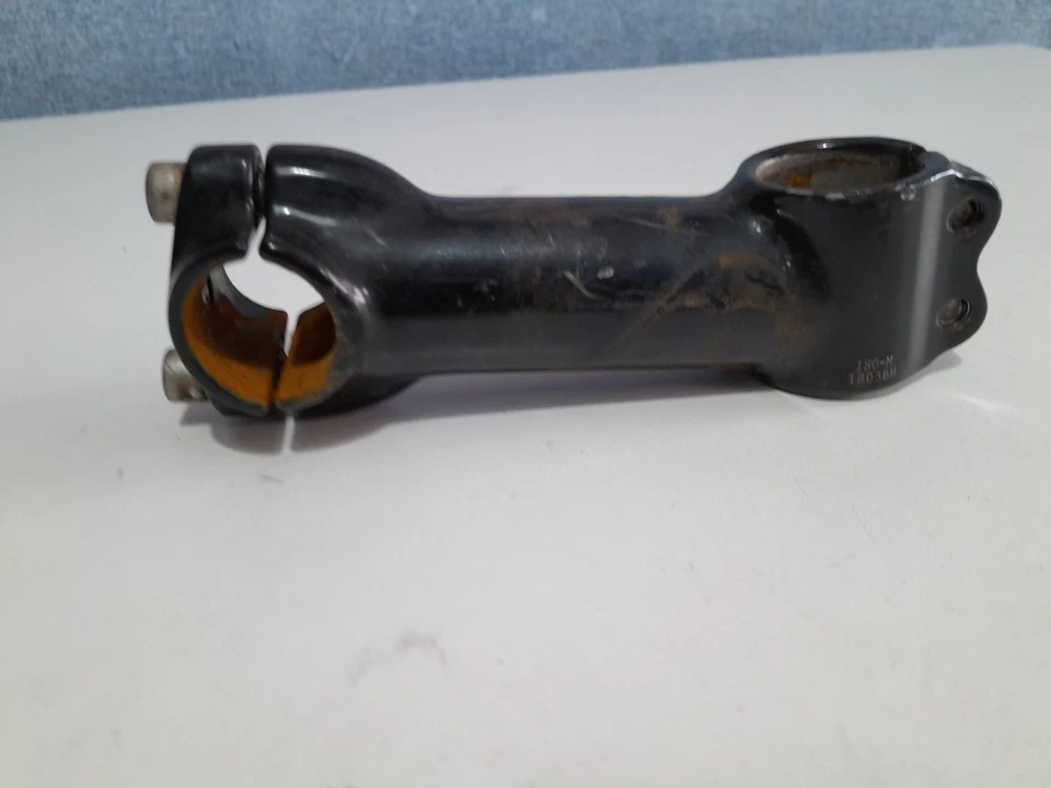 Retro 2 Bolt Mountain Bike Stem 110mm 25.6? / 1/18th black circa  1990's - Image 2 of 4