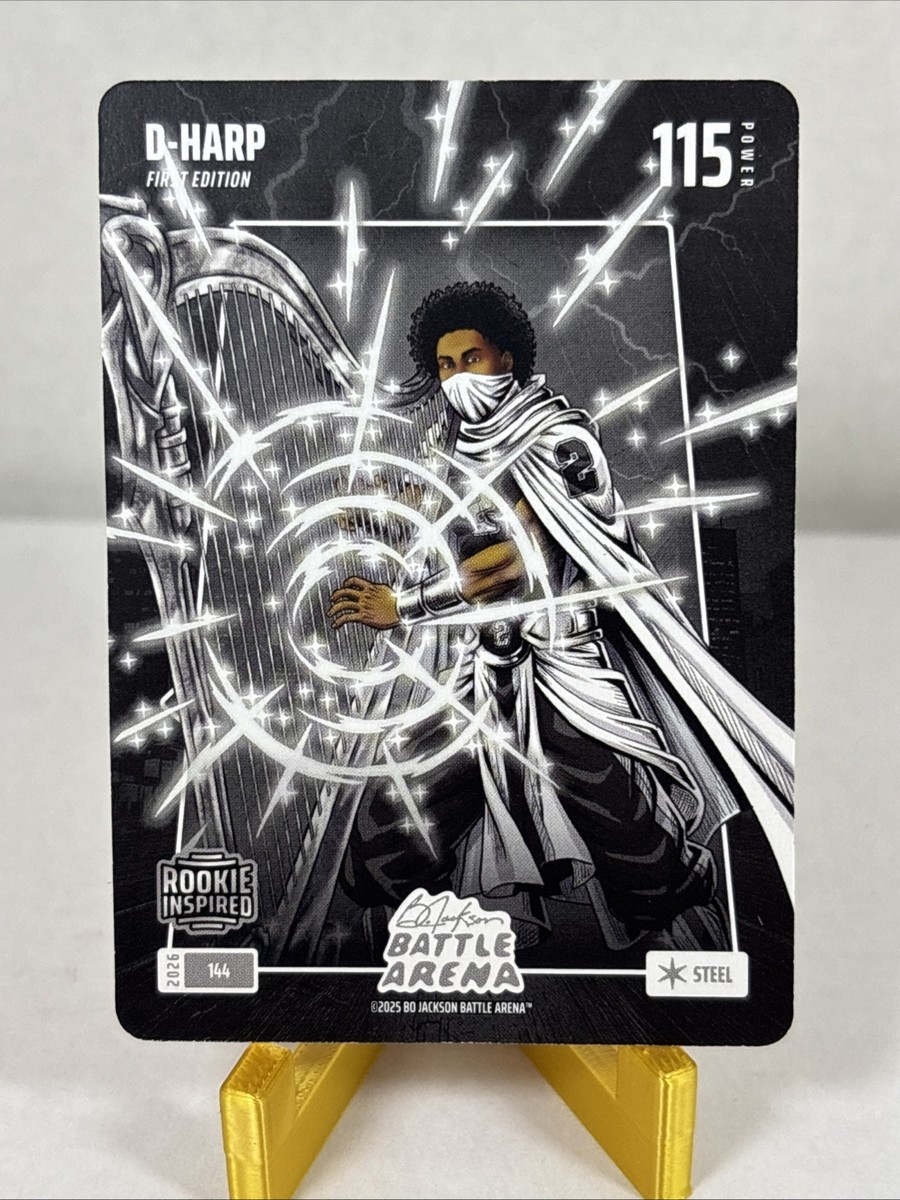 Dylan Harper 2026 Bo Jackson Battle Arena D-HARP Rookie Inspired Steel #144