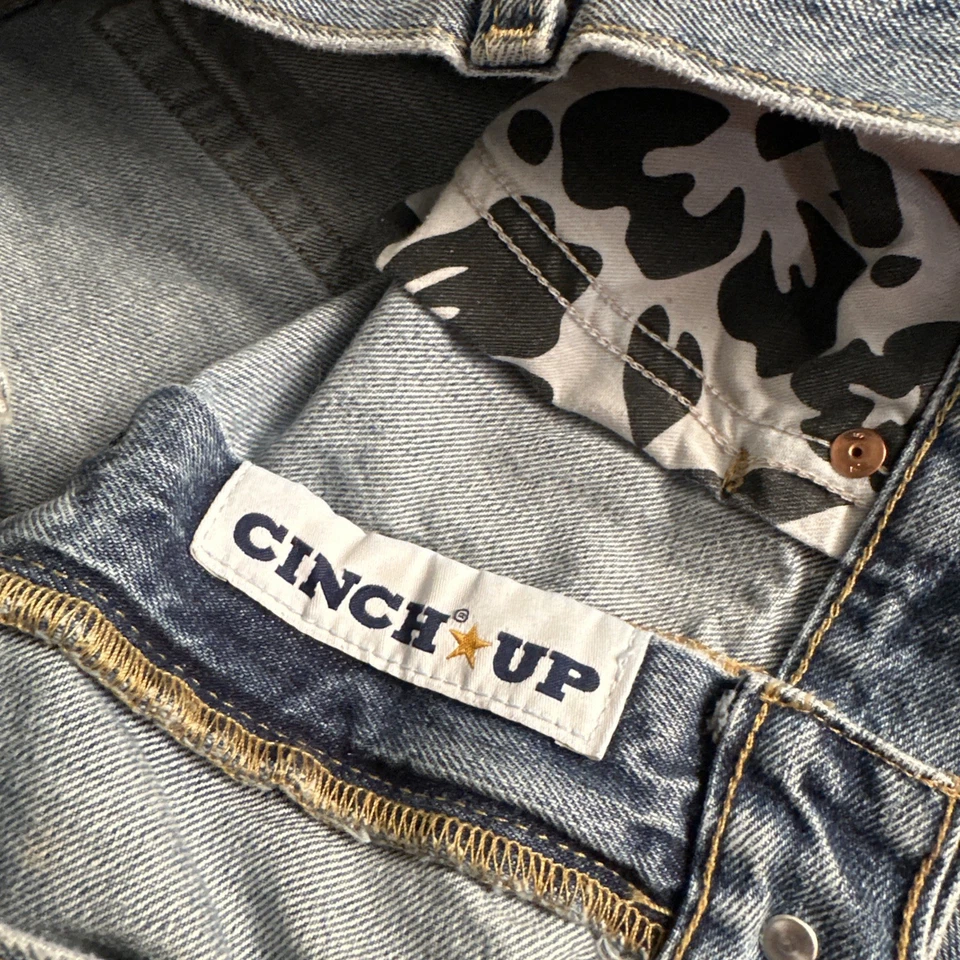 Cinch White Label Relaxed Straight Jeans Men's 35x32 Denim - Image 4 of 4