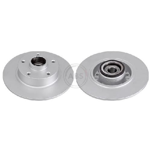 2X Bremsscheibe Hinten FüR Renault Megane K9A LVA 16 Bis 26 A.B.S. Neu H4M738-image