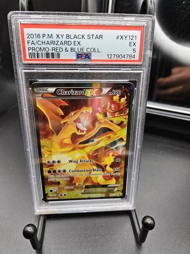 2016 Pokémon XY Black Star Promo Charizard EX #XY121 HOLO PSA 5 EX #127904784