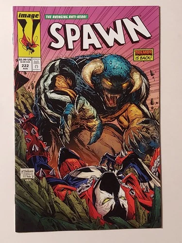 Spawn #222 Amazing Spiderman Homage Image Comics Todd Mcfarlane 1st Print NM
