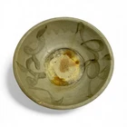 Large Song dynasty black underglaze floral motif plate