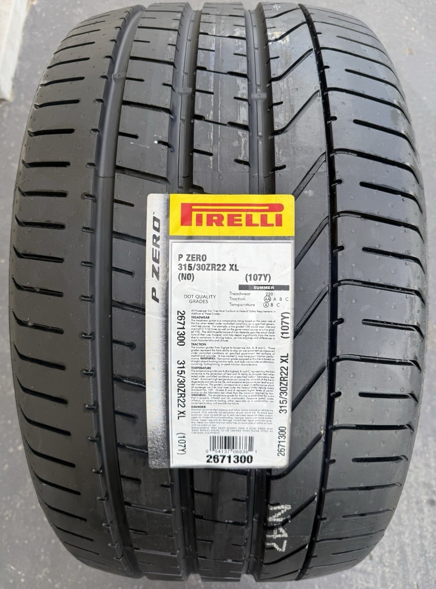 Pirelli PZero 315/30ZR22 Tire for sale online | eBay