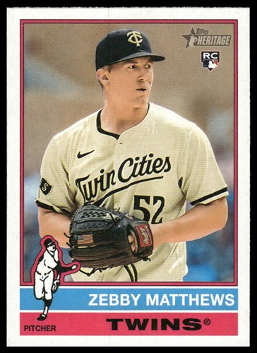 2025 Topps Heritage #309 Zebby Matthews | Baseball Card