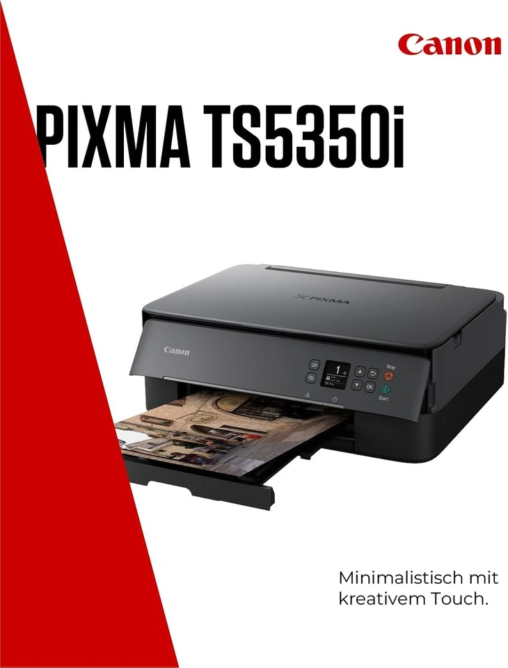 Canon PIXMA TS5350i Drucker - 3-in-1 Multifunktionsdrucker - Bild 2 von 4