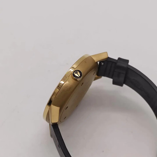 NIXON THE ROLLO A945-513 Armbanduhr Uhr Gold Schwarz 50m 42mm Herren Gebraucht - Bild 6 von 13
