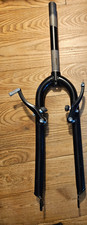 Fourche vélo noire avec bras de frein