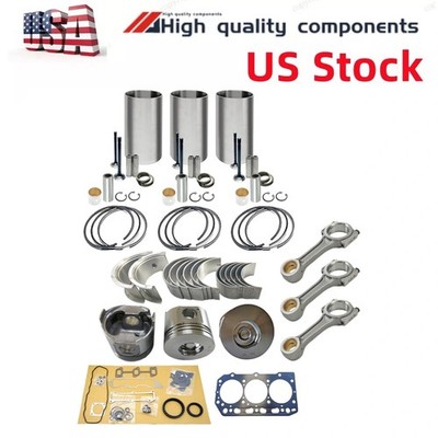 Overhaul Rebuild Kit Rod for Yanmar 3TNV88 Engine John Deere 2720 3032E 3320