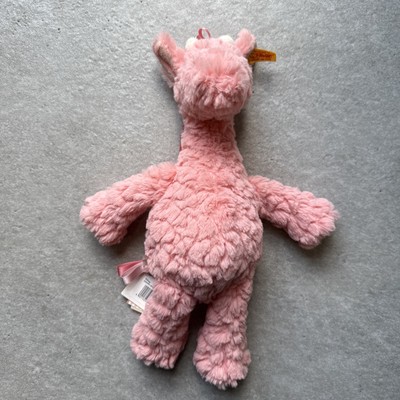 Steiff GISELLE Giraffe ~ rosa rosa 35 cm neu ohne Etikett ''weich & kuschelig'' Knopf im Ohr