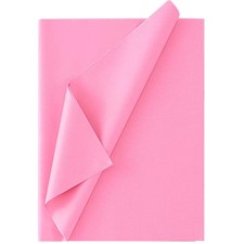 Simetufy Pink Tissue Paper for Gift Bags, 115 Sheets, 14 x 20 Inches, Gift Wr...
