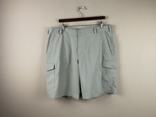 Nike Golf dri-fit Golf Shorts men  s size 38x10 khaki polyester flat front chino