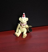 1994 STEIFF Pewter Miniature Teddy Bear Clown
