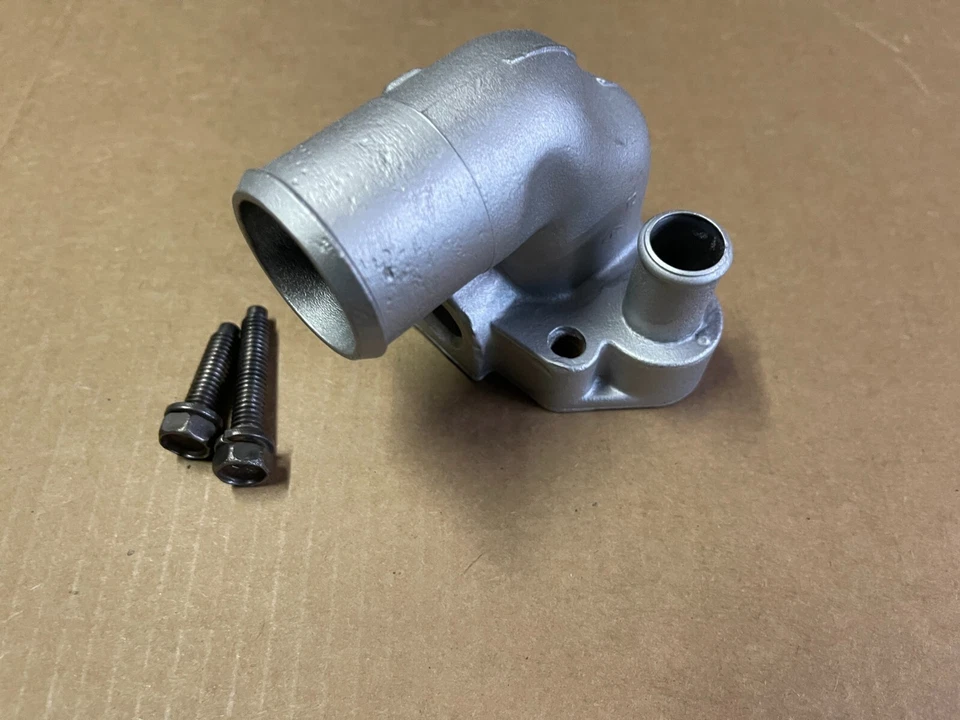 Carcasa termostato colector de admisión 87-93 Ford Mustang fábrica OEM GT40 302 351w Foto 4 de 4