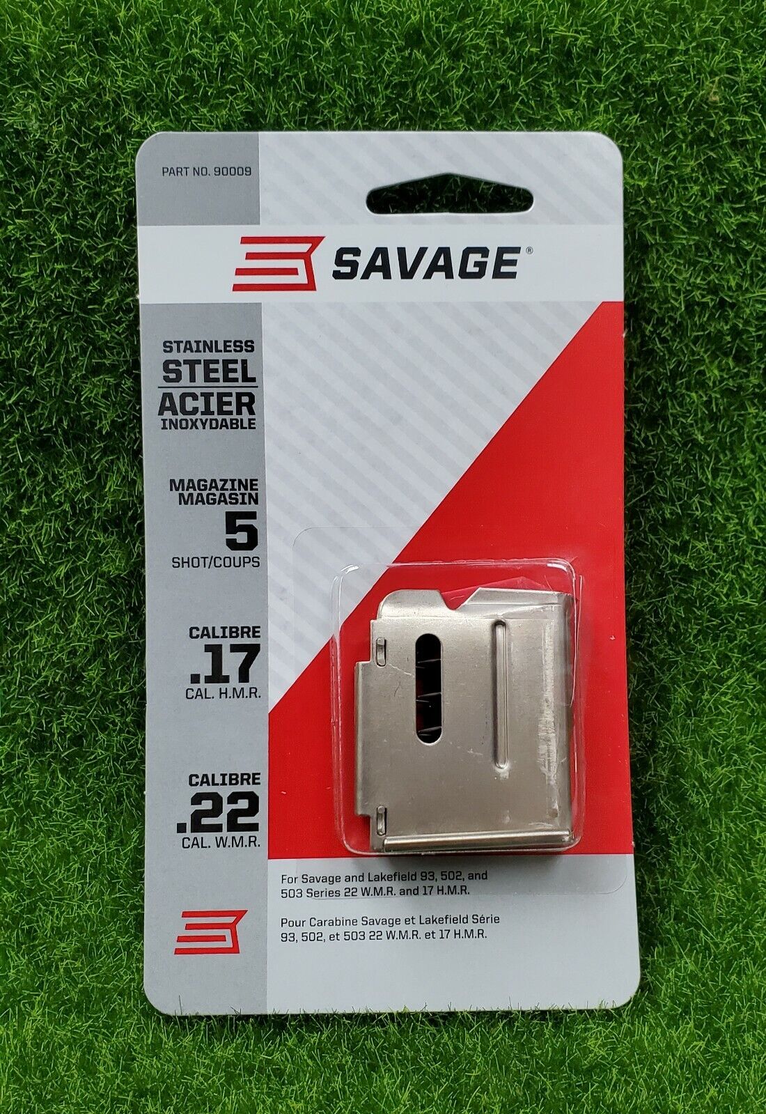 Savage Arms Magazine For 93/502/503 Series - 22WMR/17HMR - 5 Round Mag - 90009