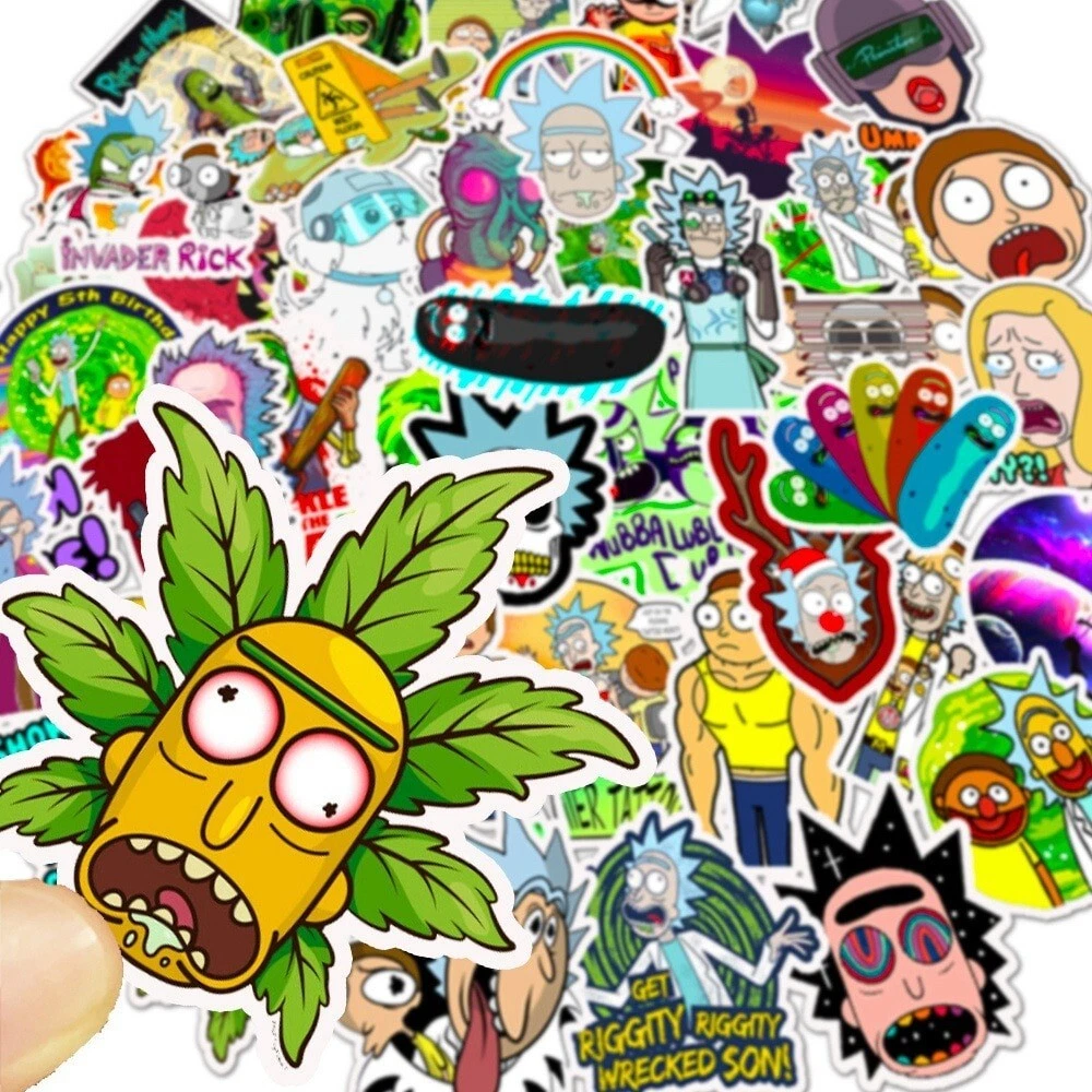 Rick and morty stickers online