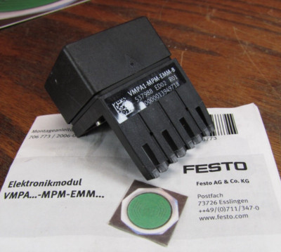 Festo VMPA1-MPM-EMM-8 Electronic Module 537988 for MPA-S Valve Manifold - New