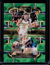 2024 Panini Select WNBA - Concourse Nancy Lieberman-Cline #96 Green Ice Prizm