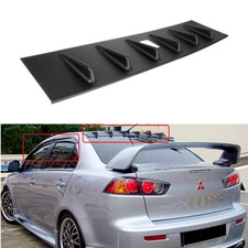 For 2008-2016 Mitsubishi Lancer Matte Black Roof Spoiler Vortex Generator For 2008-2016 Mitsubishi Lancer Matte Black Roof Spoiler Vortex Generator