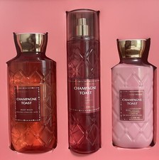 NEW Bath and Body Works Champagne Toast Body Lotion, Shower Gel and Mist 8 oz