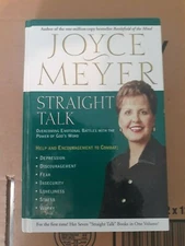 STRAIGHT TALK Overcoming Emotional Battles w/ the Power of God. Joyce Meyer HC