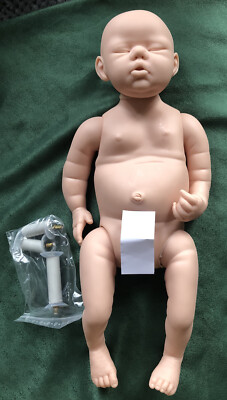 Rebornpuppen-Bausatz Miron von Bonnie Leah Sieben, Soft Line, mit Vinyl-Körper