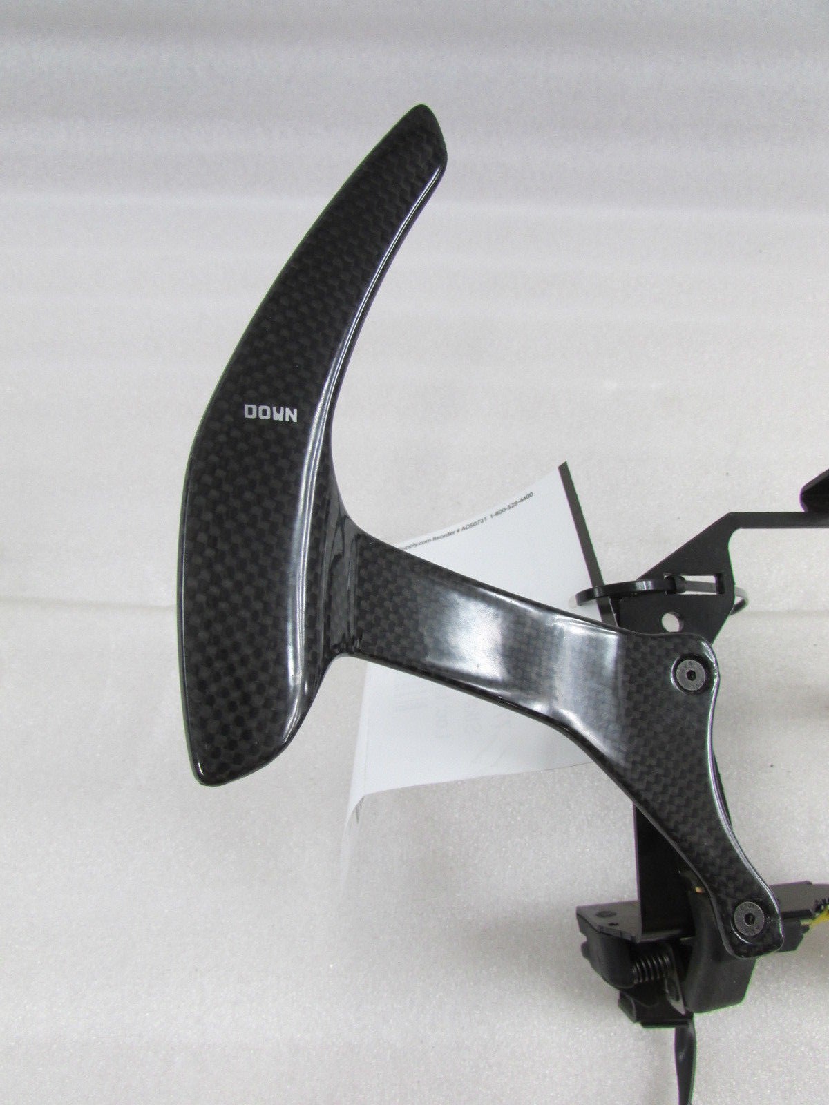Ferrari 458 Italia, Carbon Fiber F1 Paddle Shifter, Used, P/N 260106