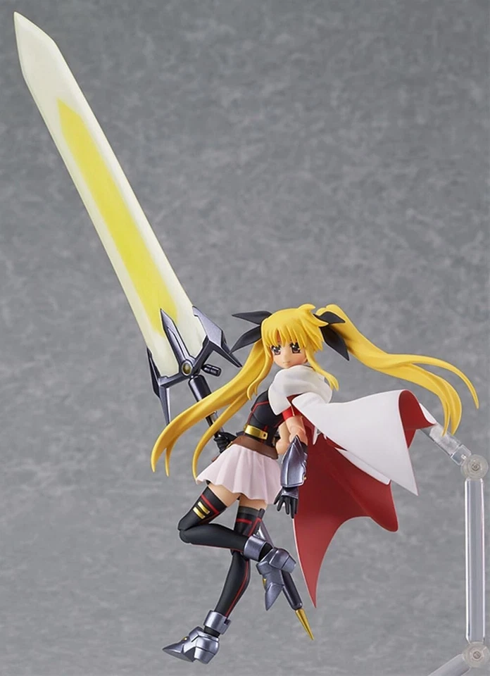 Figura de acción figma 186 Magical Girl Lyrical Nanoha Fate Testarossa Blaze Form Foto 3 de 4