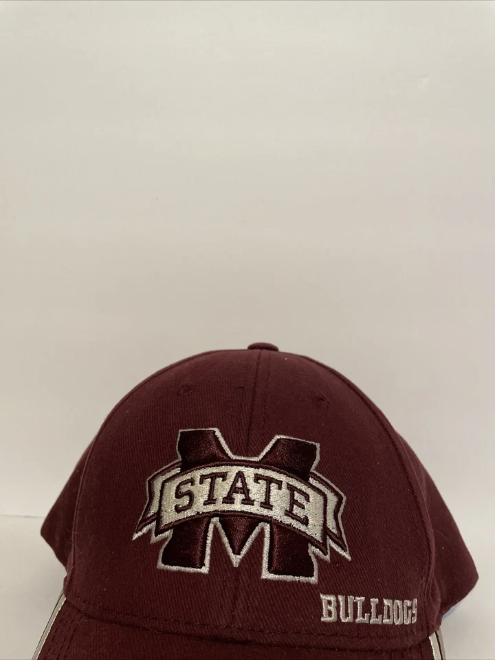 Sombrero ajustable de algodón bordado vintage NCAA Mississippi State Bulldogs Foto 2 de 4
