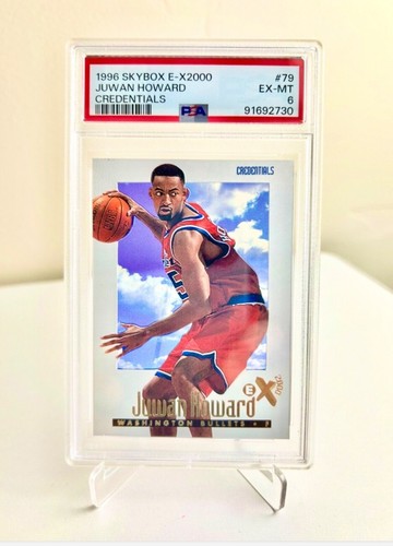 Juwan Howard [Credentials] #79 1996 Skybox E-X2000 card