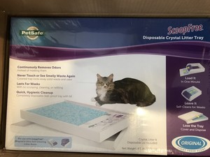 disposable crystal litter tray