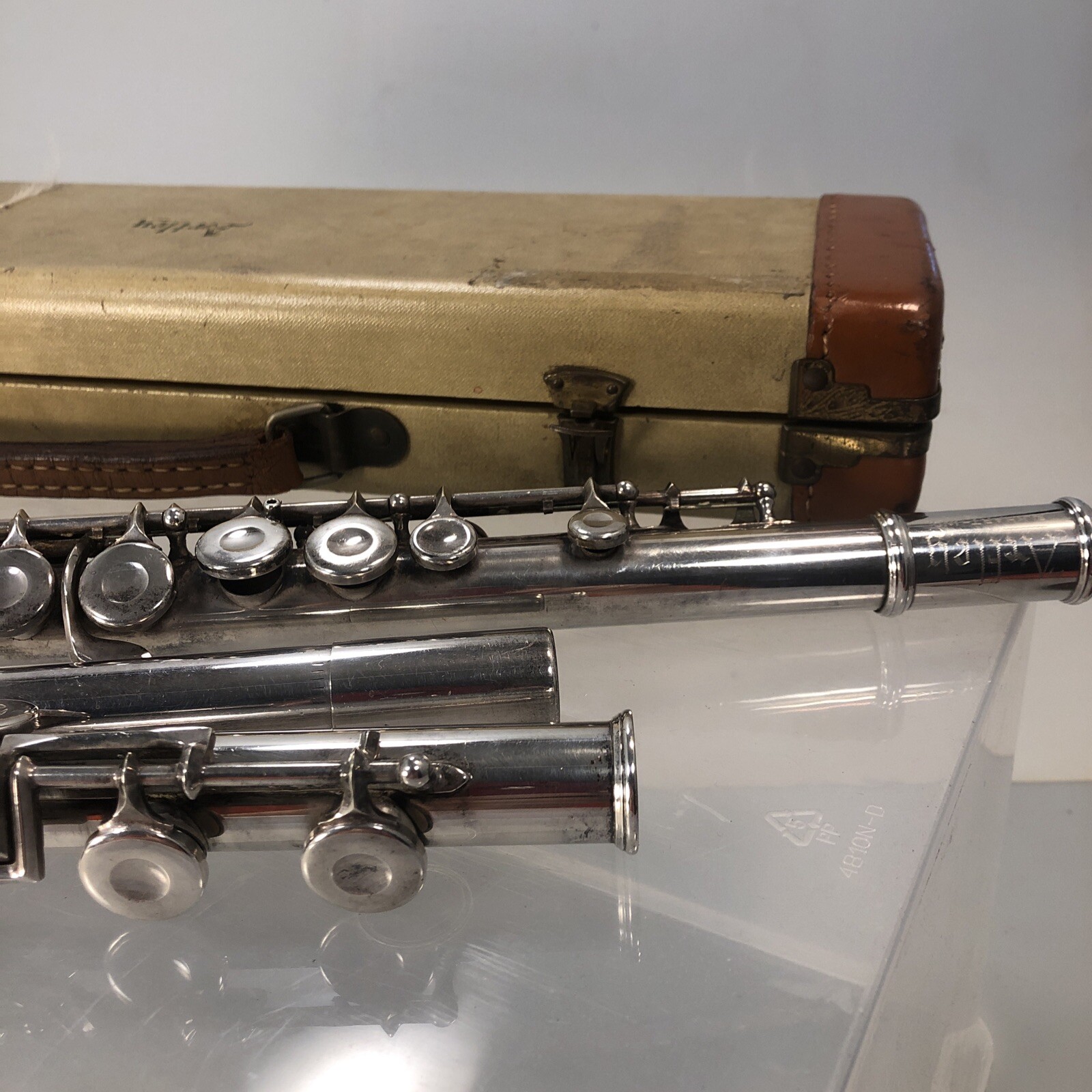 vintage Artley Elkhart IND flute made 1957 with case eBay