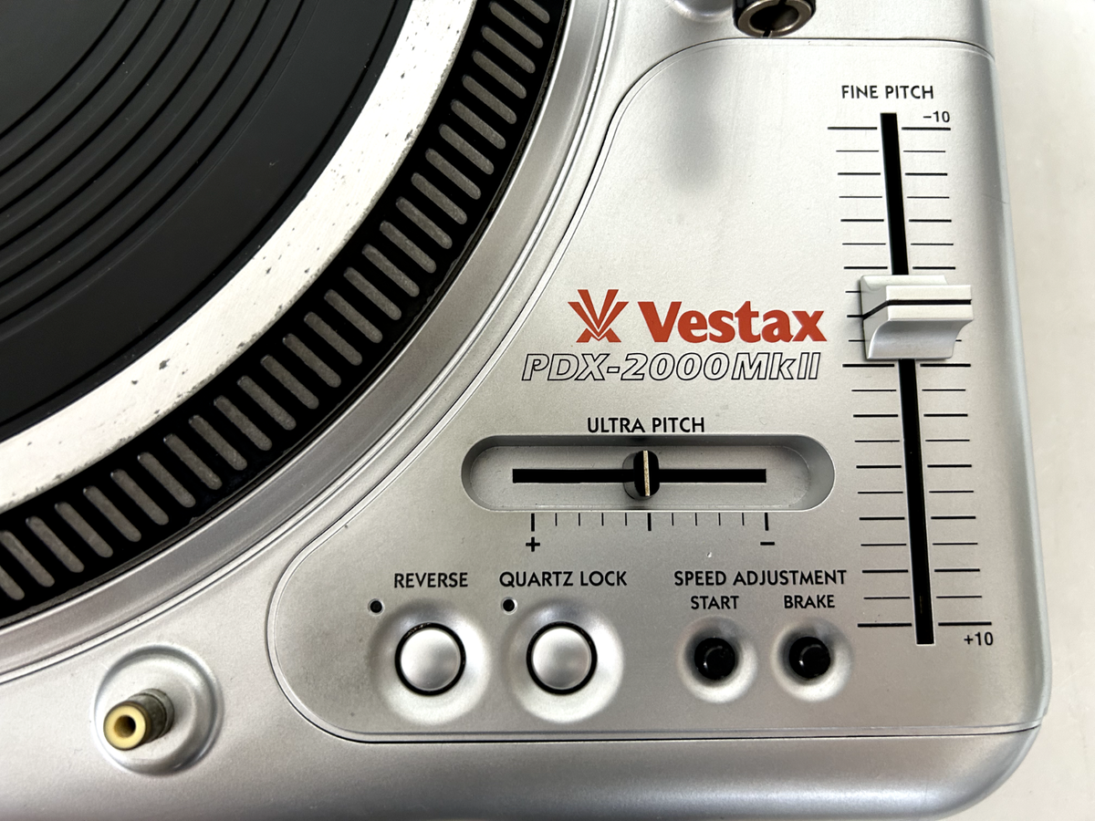 Vestax PDX-2000 MK2 MK II DJ Turntable Direct Drive PDX2000 Vestax PDX-2000 MK2 MK II DJ Turntable Direct Drive PDX2000