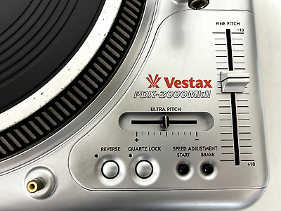 Vestax PDX-2000MK2 MK II DJ Turntable Direct Drive PDX2000 MKii | eBay