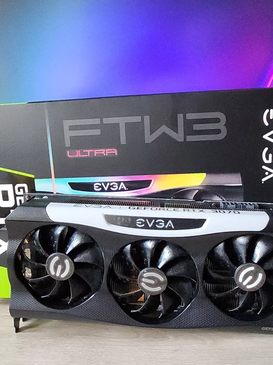 EVGA GeForce RTX 3070 FTW3 ULTRA 8GB GDDR6 Graphics Card - FHR