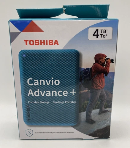 Toshiba DTCA40 CANVIO Advance Plus  External HD USB 3.0 4TB