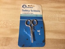 Vintage 1983 Gerber Safety Scissors new Rounded Ends damaged Packaging
