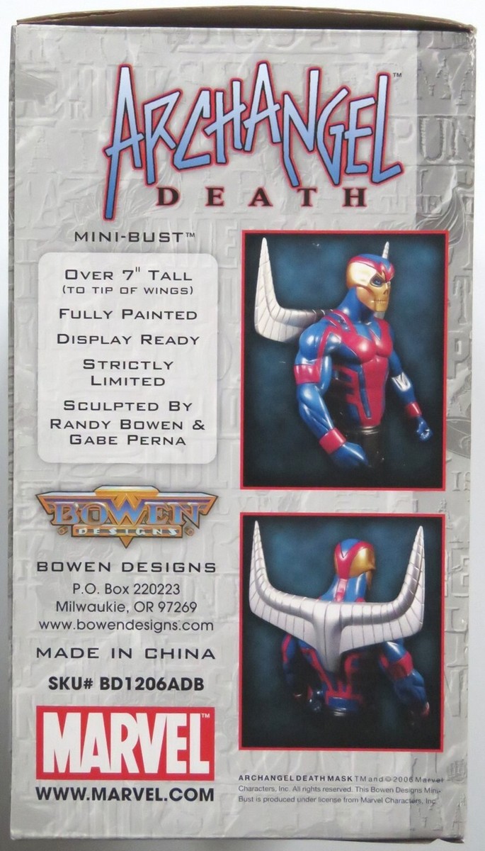 ✺ BARON BLOOD ✺   MARVEL MINI BUST Bowen Designs Baron Blood Mini Bust Marvel 2006 Captain