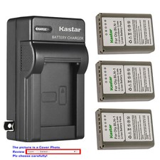 Kastar Battery AC Wall Charger for Olympus BLN-1 BLN1 Battery  BCN-1 Charger